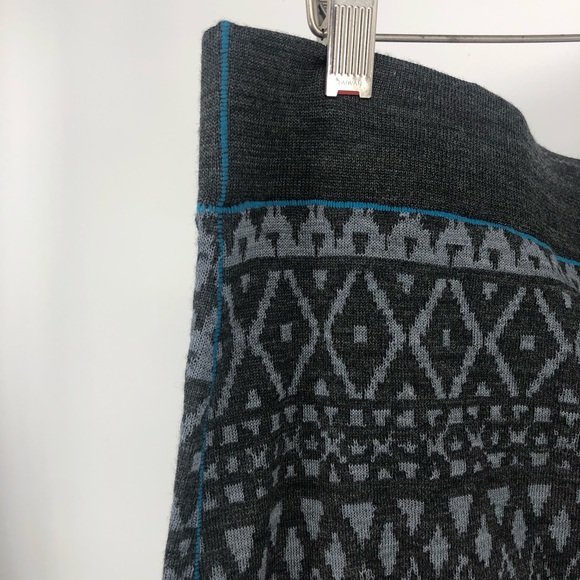 Kuhl Adrianna merino wool print sweater skirt XL - Picture 2 of 6